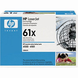 HP C8061D 61X toner nero originale