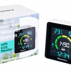 Stazione meteorologica Discovery Report WA40 con monitor della CO2 Stazione meteorologica Discovery Report WA40 con monitor della CO2