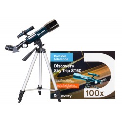 Telescopio Discovery Sky Trip ST50 con libro Telescopio Discovery Sky Trip ST50 con libro