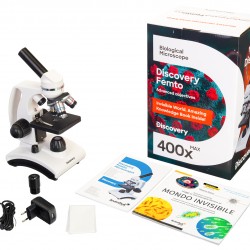 Microscopio Discovery Femto Polar con libro Microscopio Discovery Femto Polar con libro
