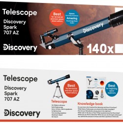 Telescopio Discovery Spark 707 AZ con libro Telescopio Discovery Spark 707 AZ con libro