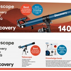 Telescopio Discovery Spark 709 EQ con libro Telescopio Discovery Spark 709 EQ con libro