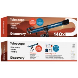 Telescopio Discovery Spark 709 EQ con libro Telescopio Discovery Spark 709 EQ con libro