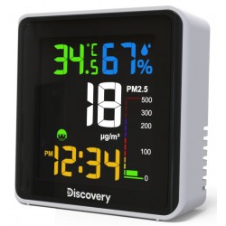 Stazione meteorologica Discovery Report WA30 con monitor del particolato nell’aria