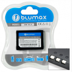 Batteria al Litio compatibile con Nikon EN-EL2 CoolPix SQ 2500 3500 Batteria al Litio compatibile con Nikon EN-EL2 CoolPix SQ 2500 3500