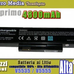 Batteria per notebook/laptop FUJITSU SIEMENS Esprimo Mobile V5515, V5515-T2130, V55150, V5535, V5555, V5535, V6515 4800 mAh Batteria per notebook/laptop FUJITSU SIEMENS Esprimo Mobile V5515, V5515-T2130, V55150, V5535, V5555, V5535, V6515 4800 mAh