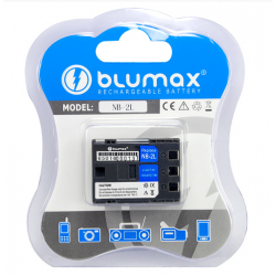 Blumax batteria compatibile per CANON NB-2L NB-2LH 780mAh EOS 350D 400D