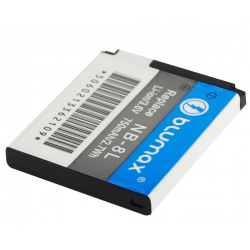 Blumax batteria compatibile per CANON NB-8L NB8L NB 8L 750 mAh Blumax batteria compatibile per CANON NB-8L NB8L NB 8L 750 mAh