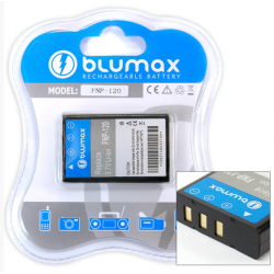 Blumax batteria compatibile per Fuji NP-120 1700 mAh