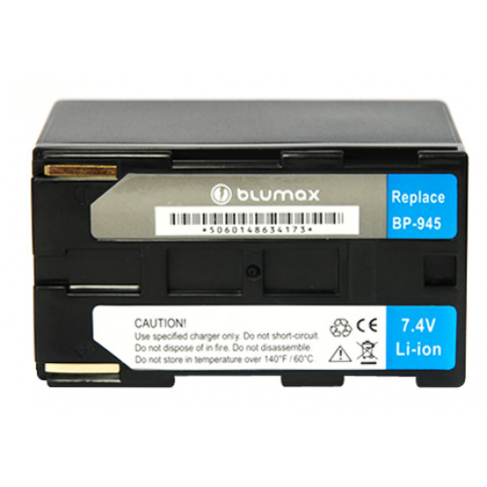 Blumax batteria per CANON BP-945 4800 MAH XH A1S, XH G1S, XL H1, XL H1A, XL H1s, XL1S, XL2, XM2
