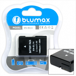 Blumax EN-EL14 P7000 Ver.1.1 Batteria per Nikon D3100 / D3200 / D5100 / D5200 / Coolpix P7000 / P7100 / P7700 (1050mAh, 7.4V) Blumax EN-EL14 P7000 Ver.1.1 Batteria per Nikon D3100 / D3200 / D5100 / D5200 / Coolpix P7000 / P7100 / P7700 (1050mAh, 7.4V)