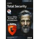 GData G-Data Total Security 3 PC Windows 1 Anno Invio ESD