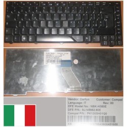 Tastiera Qwerty Italiana ACER Aspire AS5930 NSK-H380E 9J.N5982.80E PK1305H01Q0 Tastiera Qwerty Italiana ACER Aspire AS5930 NSK-H380E 9J.N5982.80E PK1305H01Q0