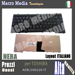 Tastiera TOSHIBA V100103AK1 A200 A210 A215 A300 A300D AEBL5I00220-IT Tastiera TOSHIBA V100103AK1 A200 A210 A215 A300 A300D AEBL5I00220-IT